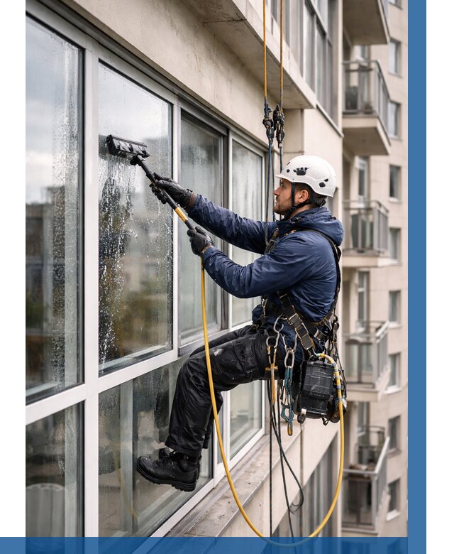 Мойка балконного остекления в Серпухове от 3556 р. | ВЫСОТНИК-Срп