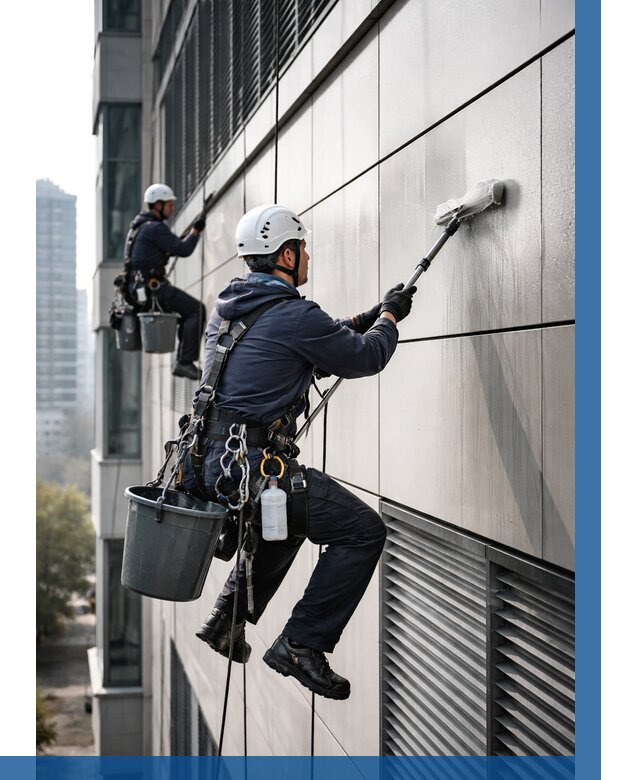 Мойка вентилируемого фасада в Серпухове от 254 р. | ВЫСОТНИК-Срп