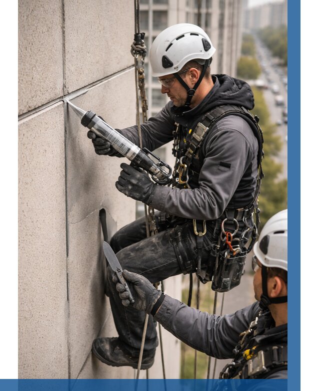 Первичная герметизация швов в Серпухове от 610 р. | ВЫСОТНИК-Срп