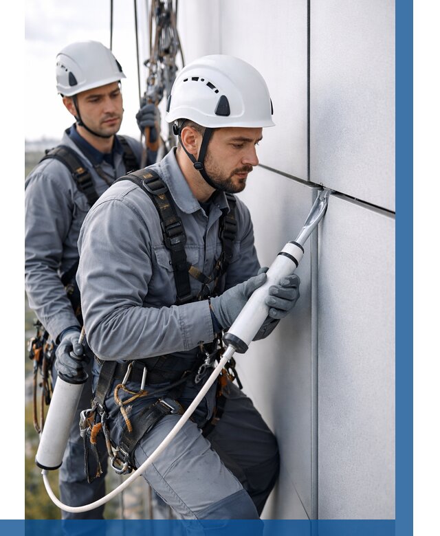 Герметизация швов вилатермом в Серпухове от 610 р. | ВЫСОТНИК-Срп