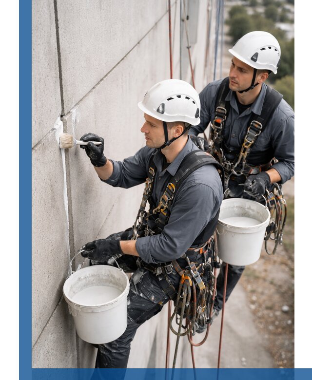 Противогрибковая обработка швов в Серпухове для фасадов и кровель