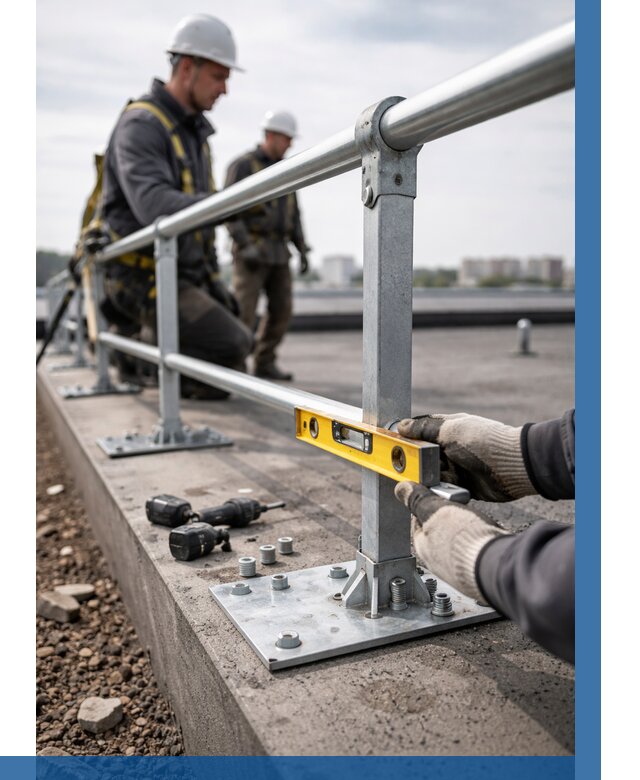 Монтаж кровельного ограждения в Серпухове от 1219 р. | ВЫСОТНИК-Срп