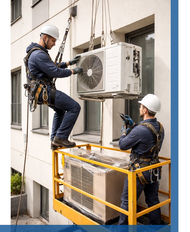 Демонтаж внешнего блока кондиционера в Серпухове от 3556 р. | ВЫСОТНИК-Срп