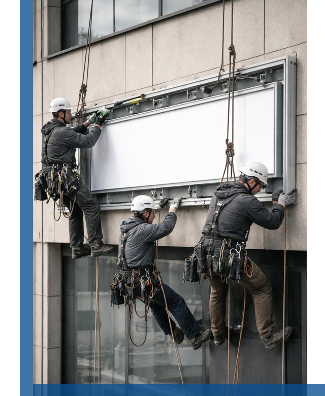 Профессиональный монтаж светового короба под ключ в Серпухове