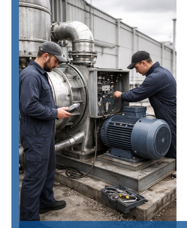 Техническое обслуживание промышленного оборудования в Серпухове