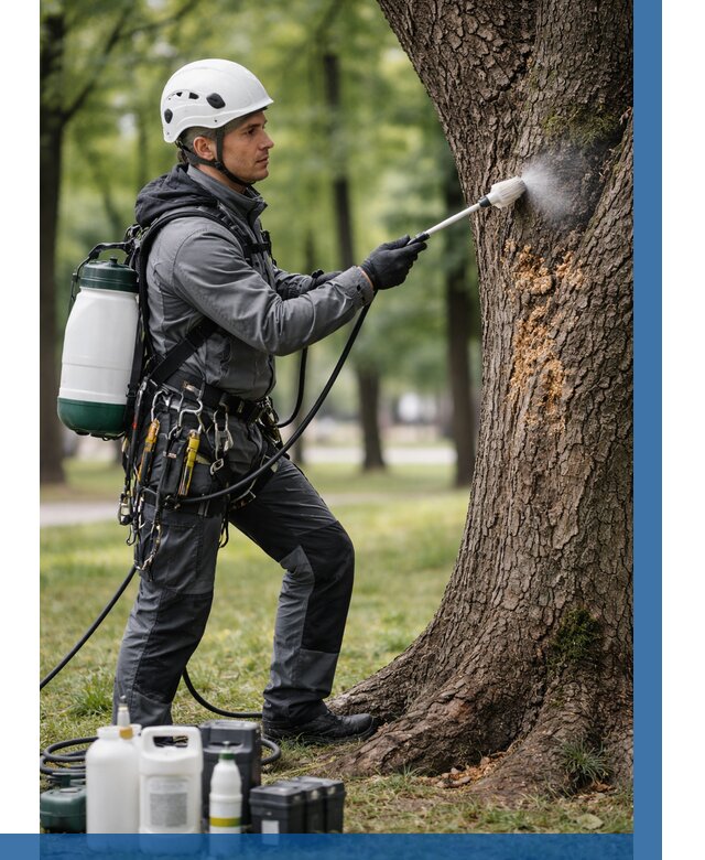 Обработка деревьев от вредителей в Серпухове от 4572 р. | ВЫСОТНИК-Срп