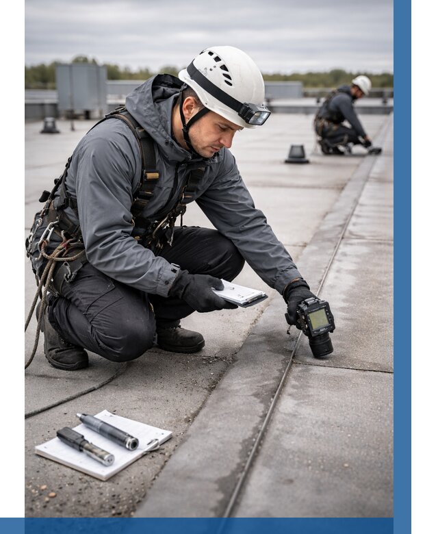 Обследование кровли на протечки в Серпухове от 4572 р. | ВЫСОТНИК-Срп